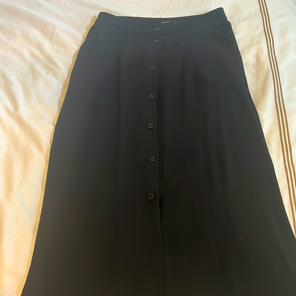 Paz torras long button down skirt